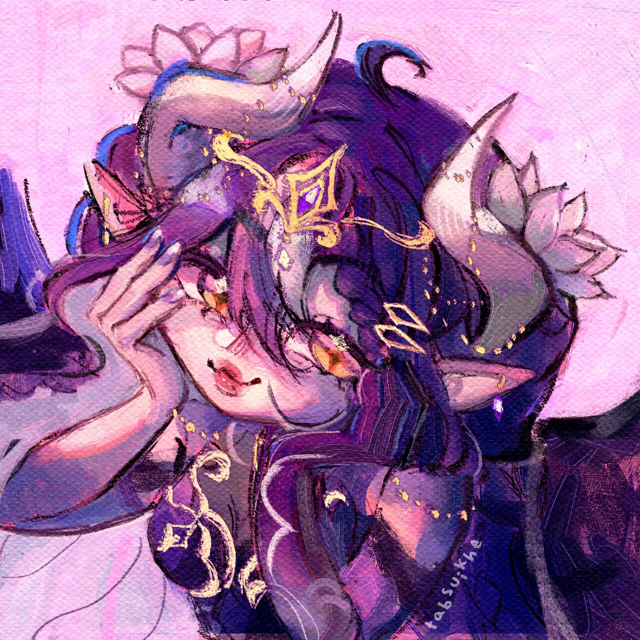 Oil painting(simple)